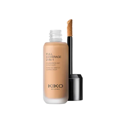 KIKO Milano Full Coverage 2 In 1 Foundation & Concealer Wb80, Fondotinta E Correttore 2