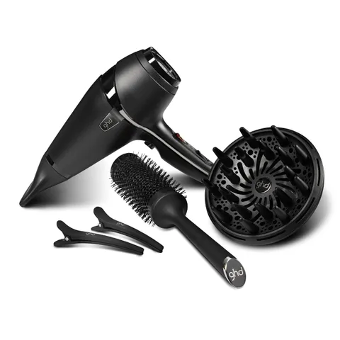 ghd Air Kit Phon Professionale, Include Asciugacapelli Effetto Anticrespo con Motore AC e