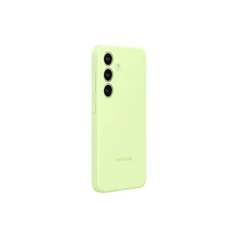Samsung Silicone Case cover morbida colorata per Galaxy S24, Light Green
