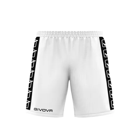 Givova Pantaloncino Poly Band Bianco
