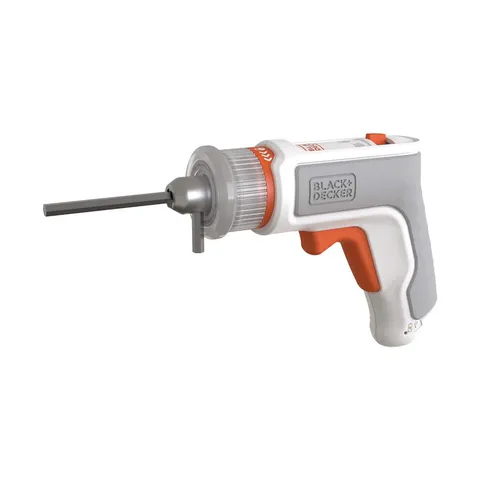 Black+Decker HEX Driver - Svitavvita PER Mobili, 3.6V. Speciale mandrino per montare