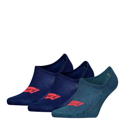 Levi's Footie, Calzini Unisex - Adulto, Sostenibile Blu marino, 35-38