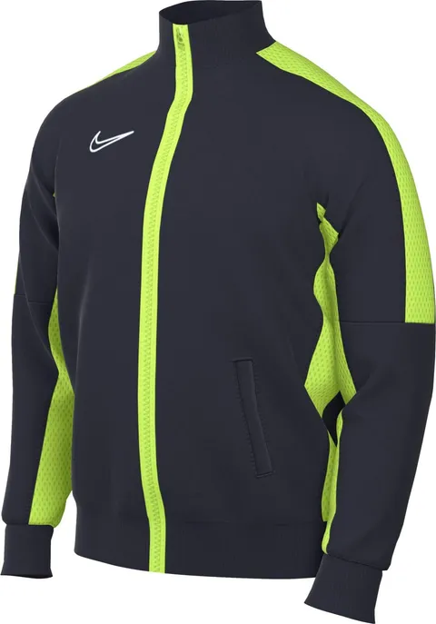Nike Knit Soccer Track Jacket M Nk Df Acd23 Trk Jkt K, Obsidian/Volt/White, DR1681-452, XS