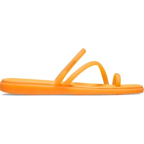 Crocs Miami Frosted Toe Loop, Sandali Donna, Orangesicle, 36/37 EU