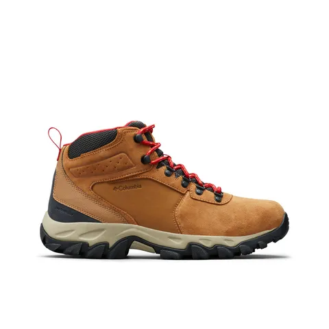 Columbia Newton Ridge Plus 2 Suede Wp, Scarponi da trekking alta Uomo, Elk Mountain Red