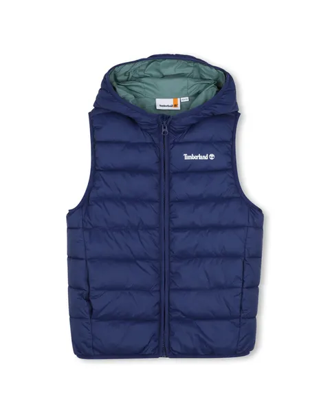 Timberland Piumino Senza Maniche Bambino, Blu, 5 Anni