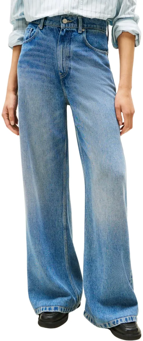 Tommy Hilfiger DNM Lana Gamba Larga HW WW0WW46484 Altri Jeans, Denim (Lana), 31W/34L