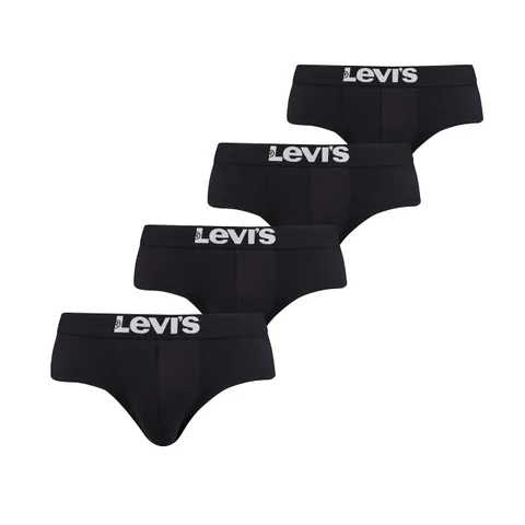 Levi's Brief, Biancheria intima Uomo, Sostenibile Nero, M