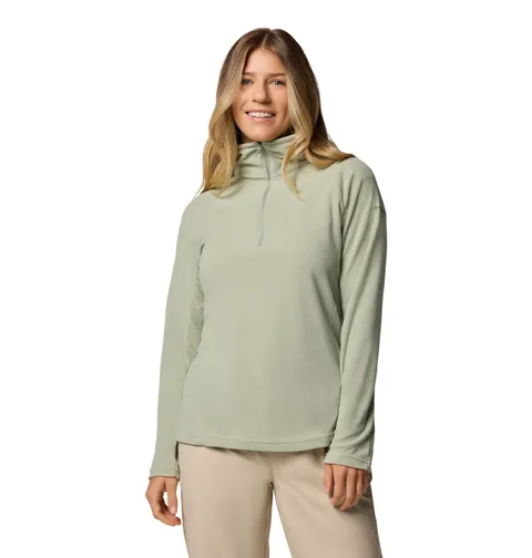 Columbia Glacial 4 1/2 Zip, Felpa In Pile Donna, Safari, XXL