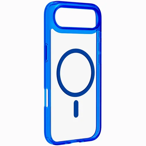 cellularline - Iconic Mag - Custodia trasparente iphone Air - Bordi Colorati - Ring