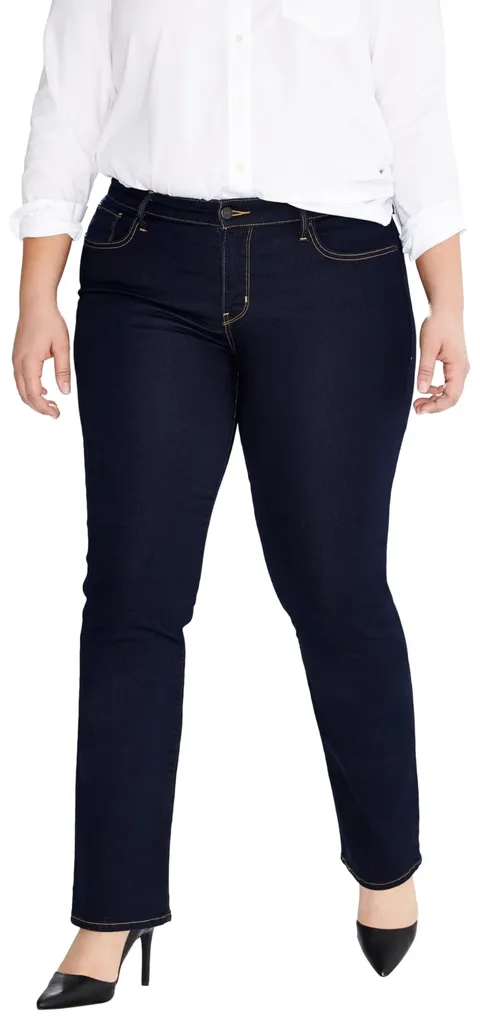 Levi's Women's Plus Size 314 Shaping Straight Jeans
