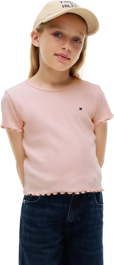 Tommy Hilfiger Altri Top Bambina, Rosa (Whimsy Pink), 3 Anni