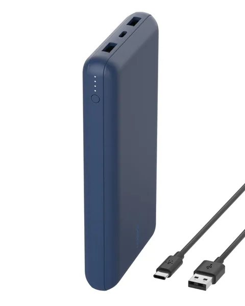 Belkin Caricabatterie portatile USB-C 20K, power bank 20000mAh con ingresso/uscita