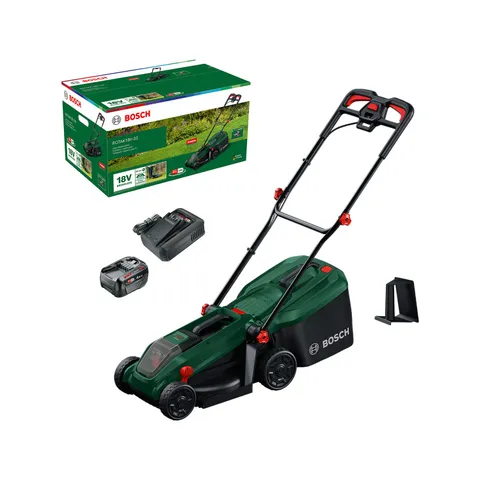 Bosch Rasaerba a batteria ROTAK18V-32 (larghezza di taglio: 32 cm, altezza di taglio: