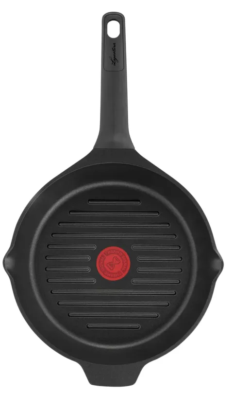 Lagostina Aroma Grill Bistecchiera Antiaderente Rotonda in Alluminio Pressofuso Ø 26 cm