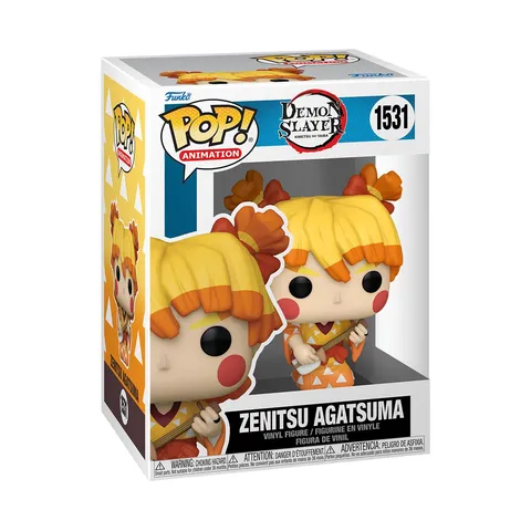 Funko Demon Slayer Zenitsu Agatsuma Vinyl Figurine 1531 Unisex Pop! multicolore PVC