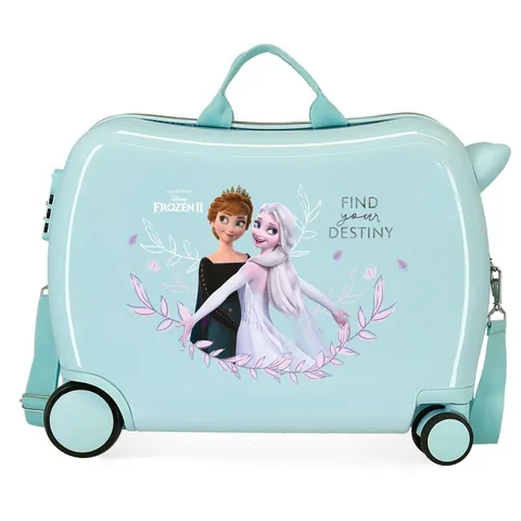 Disney Frozen Memories Valigia infantile blu 50 x 39 x 20 cm rigida ABS chiusura a