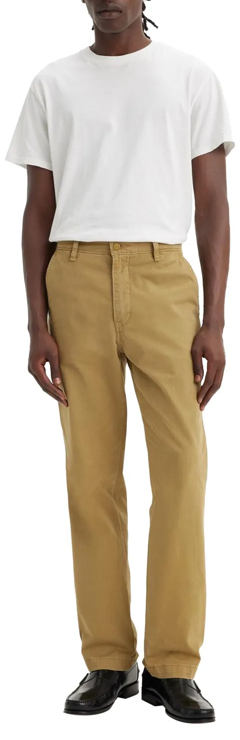 Levi's XX Chino Authentic Straight Casual, British Khaki Soft G, 31W / 30L Uomo