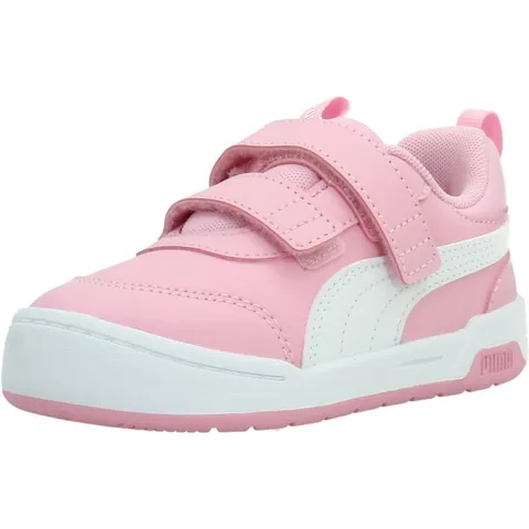 PUMA Multiflex 2 SL V Inf - Sneaker Unisex per Bambini, Colore: Rosa Brillante e Bianco