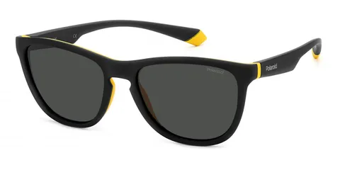 Polaroid PLD 2133/S Occhiali da sole da uomo Nero e Giallo