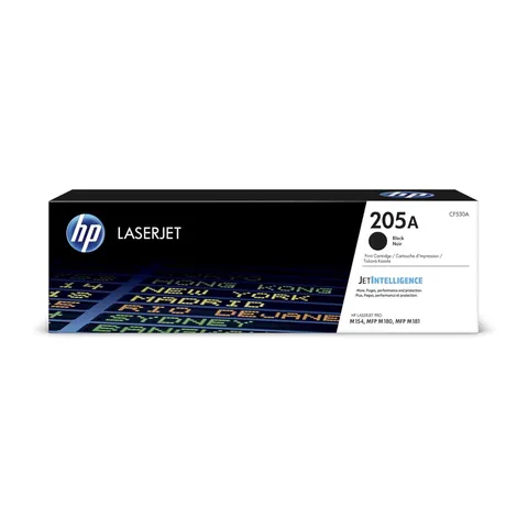 HP 205A CF530A, Cartuccia Toner Originale HP da 1100 Pagine, Compatibile con le Stampanti