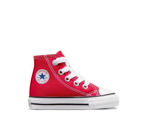 Converse 7J234, Scarpe Sportive Alte Bambini, Rosso