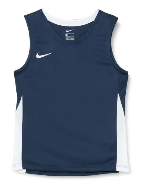 Nike NT0200-451 Team Basketball Stock Jersey 20 Canottiera Unisex Bambino Navi Taglia L