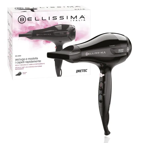 Bellissima Imetec S9 2300 - Phon rapido 2200W con concentratore