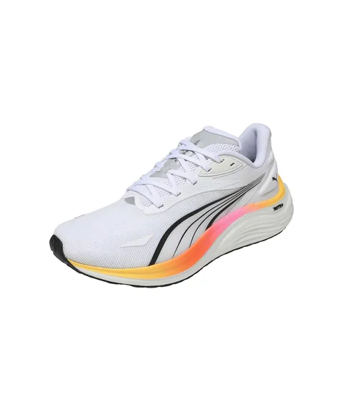 Puma Electrify Nitro 4 - Scarpe da Corsa su Strada, da Uomo, Colore: Bianco/Rosa