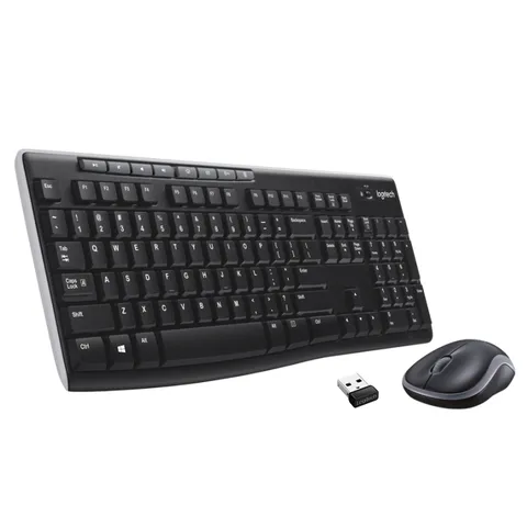 Logitech MK270 Combo Tastiera Mouse Wireless