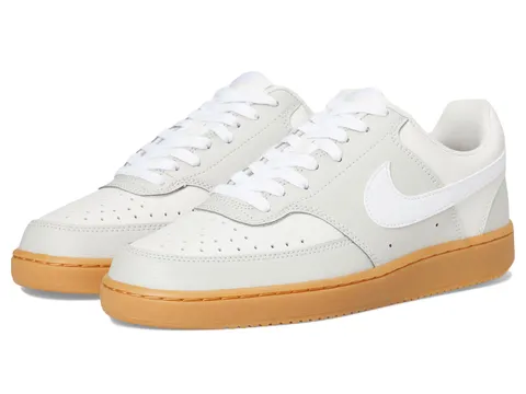 Nike IB7939-072 W Court Vision Lo Donna, Light Bone/White-Phantom-Gum Yellow EU 40.5