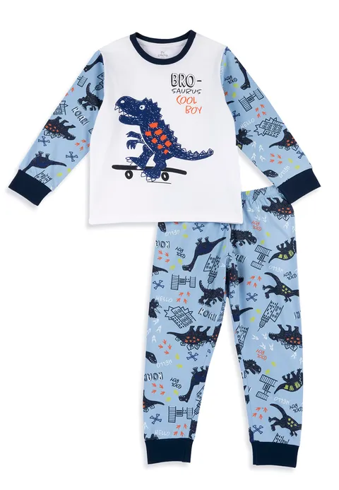 Chicco Pigiama Bambini e Ragazzi Lungo in Cotone Leggero NOS2