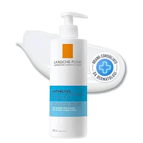 La Roche-Posay Anthelios, Gel Doposole Post UV, Balsamo Riparatore e Idratante, Pelle