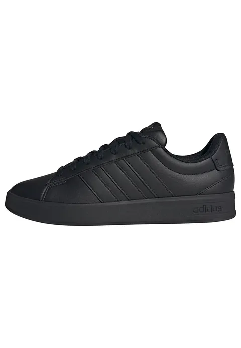 adidas Uomo Grand Court 3.0 Shoes, Core Black/Core Black/Carbon, 36 2/3 EU