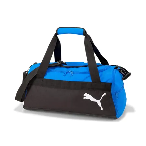 Puma teamGOAL 23 Teambag S - Borsone Unisex-Adulto, Blu/Nero (Electric Blue/Lemonade