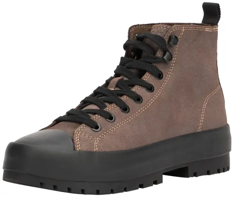 Calvin Klein Scarpe da Ginnastica da Uomo con Lacci Alti ibridi Auth Ym0ym01092, Ardesia