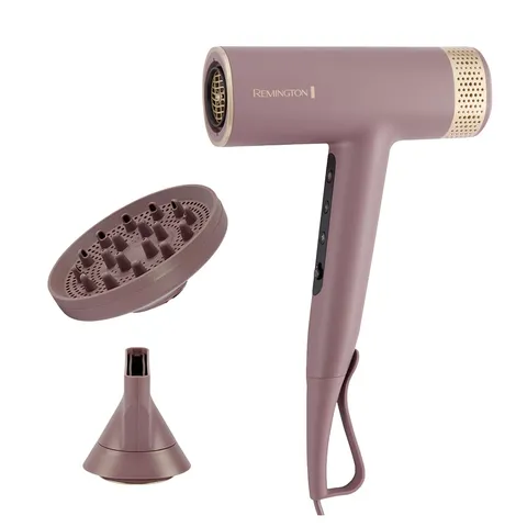 Remington Asciugacapelli Digitale AIRvive, Phon con Motore BLDC Silenzioso,Ioni, Stile