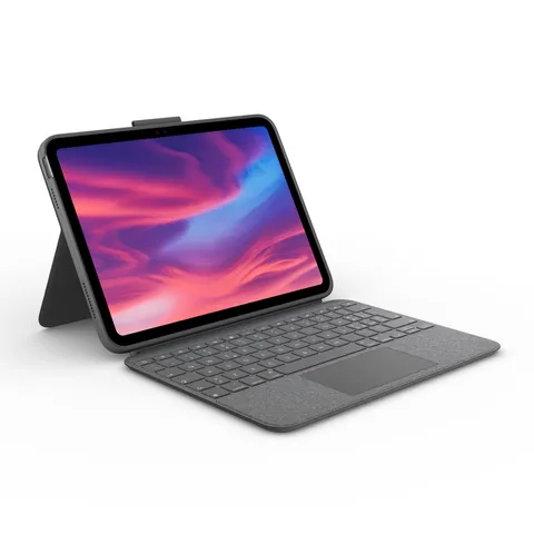Logitech Combo Touch per iPad 10a gen, tastiera rimovibile e trackpad