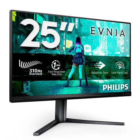 Philips Gaming Monitor 25M2N3200U 24.5 pollici, , 1920x1080, FHD, 310Hz, Fast IPS Panel