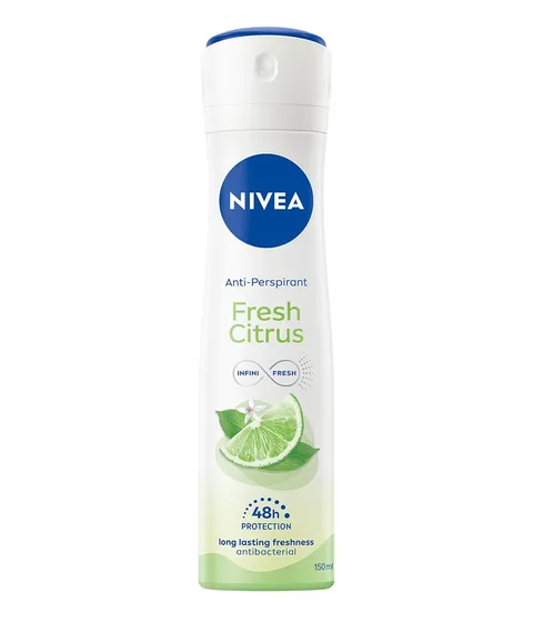 Nivea Spray antitraspirante per agrumi fresco, 150 ml