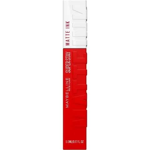Maybelline New York Rossetto Matte SuperStay Matte Ink, Tinta Labbra a Lunga Tenuta
