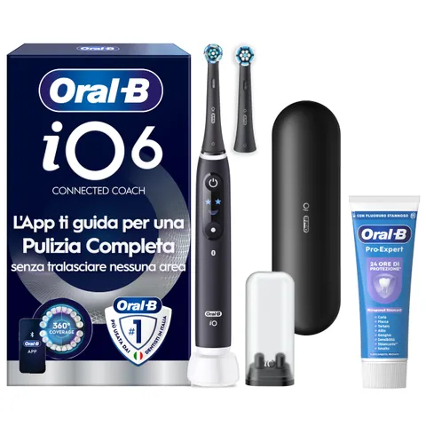 Oral-B iO 6 Spazzolino Elettrico Nero