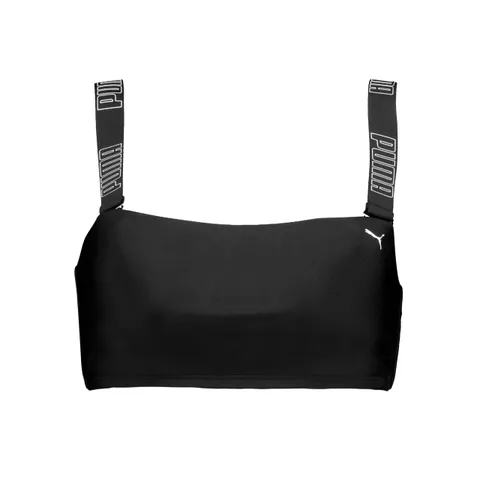 PUMA Bandeau T, Costumi da Bagno Donna, Nero, L