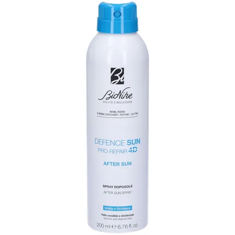 BioNike Defence Sun - Doposole Spray Corpo per Pelli Sensibili e Intolleranti, Idrata e