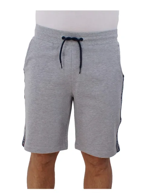 Tommy Hilfiger Pantaloncini in Felpa Uomo Corti, Grigio (Grey Heather), M