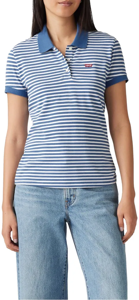 Levi's Polo da Uomo Slim Housemark, Marigold Stripe Dutc, XS