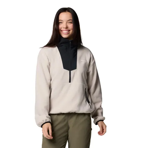 Columbia Sequoia Grove 1/2 Zip Fleece, Strato esterno in pile, Materiali riciclati