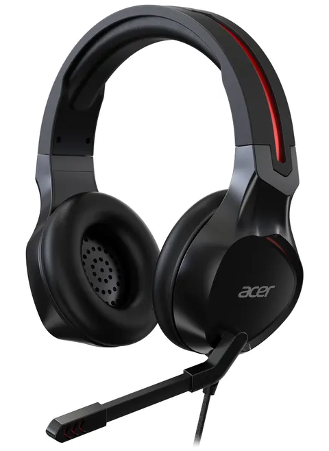 acer Nitro Gaming Cuffie con Cavo jack 3.5 mm, Impedenza 21 Ohm, Sensibilità 100 dB