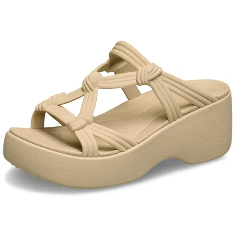 Crocs Brooklyn Knot Sky Sandal 41-42 EU Beige