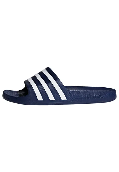 adidas Unisex - Adulto Adilette Aqua Slides Slipper, Dark Blue / Cloud White / Dark Blue
